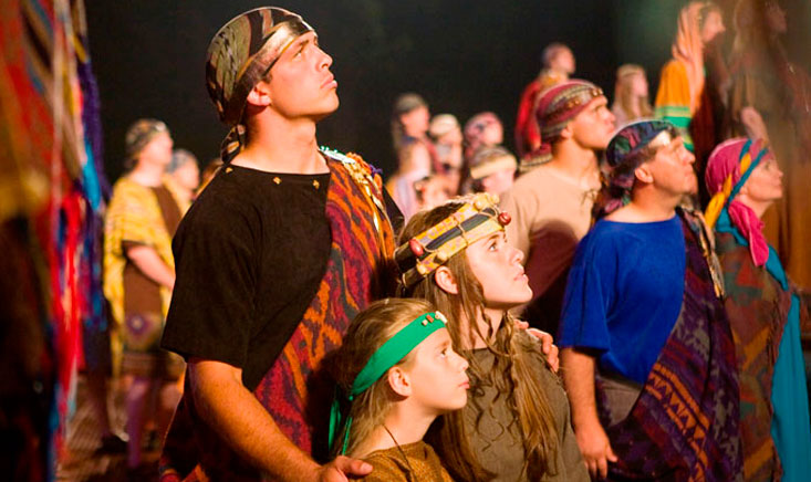 Image from the Hill Cumorah Pageant in New York.