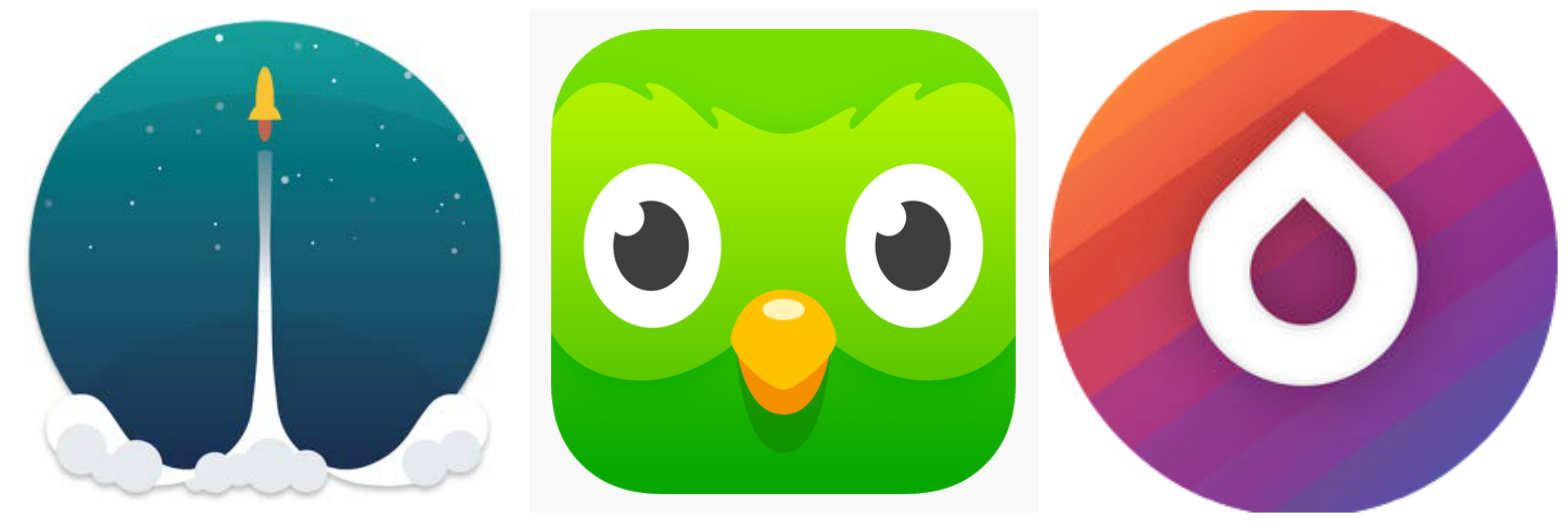 Apps to learn your mission language duolingo memrise drops