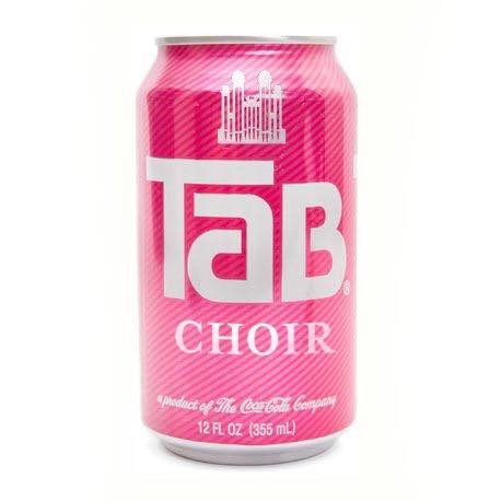 tab choir soda can