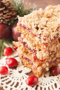 cranberry bars christmas