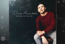 David Archuleta's new Christmas album artwork.