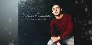 David Archuleta's new Christmas album artwork.