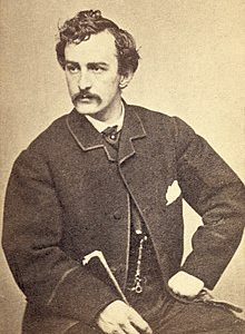 Portrait of John Wilkes Booth.