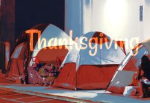 Black Friday Thanksgiving Mormon campers