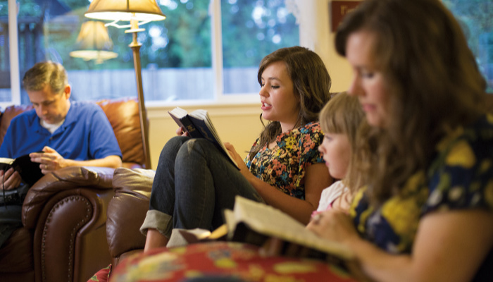 mormon family scripture study