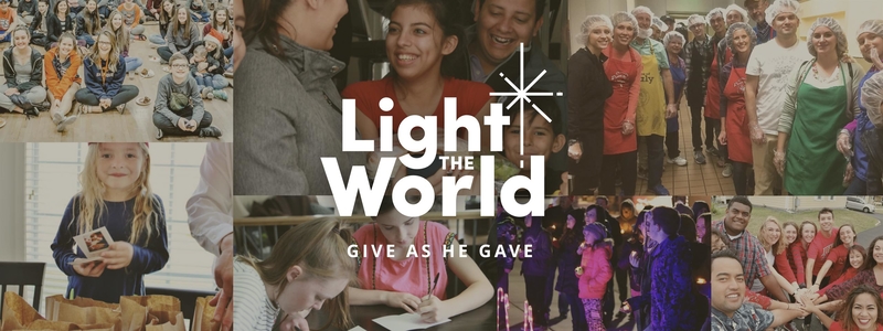 Light the World initiative Mormon LDS Christmas