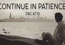 Black & White Photo of Man Sitting and D&C Verse | 8 Quotes to Help You Understand the Importance of Patience | Third Hour | Quotes on Love and Patience | God Patience Quotes