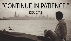 Black & White Photo of Man Sitting and D&C Verse | 8 Quotes to Help You Understand the Importance of Patience | Third Hour | Quotes on Love and Patience | God Patience Quotes