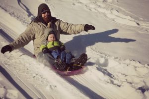 sledding