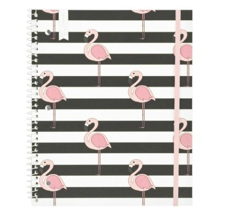 Yoobi flamingo notebook