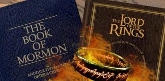 book of mormon lord of the rings