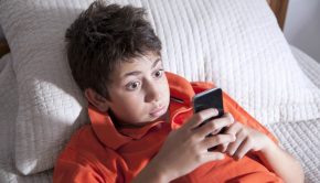 Mormon Apps to protect family from Pornography kid looking at phone