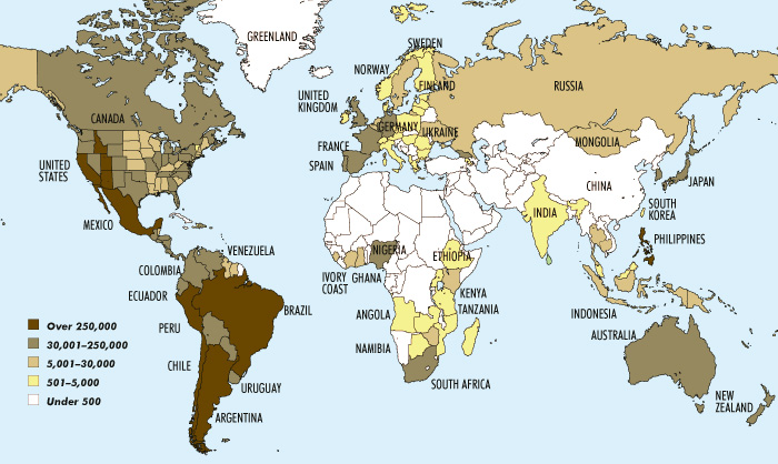 LDS church growth map