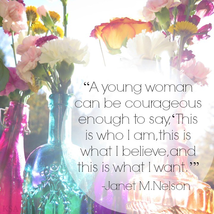 courageous women mormon quote