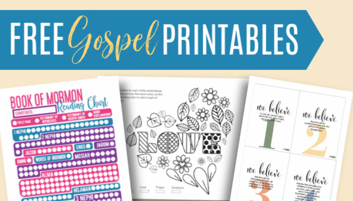 free gospel printables