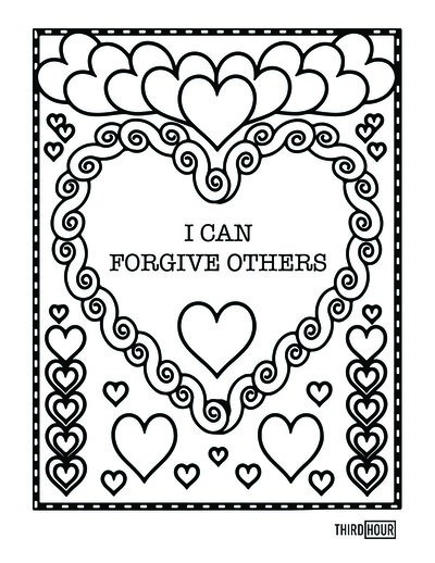 Loudlyeccentric: 31 I Can Forgive Others Coloring Pages