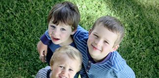 Three Young Brothers in the Grass Smilling | Awesome Siblings in the Scriptures | Famous Siblings in the Bible | Biblical Brothers | Famous Sisters in the Bible | Third Hour