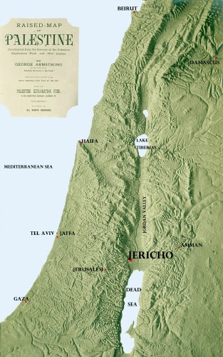 map of Jericho area