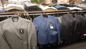 Three suit coats