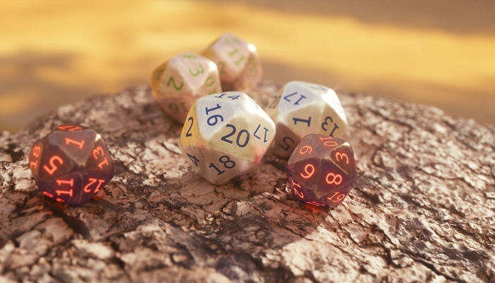 Dungeons and Dragons Dice