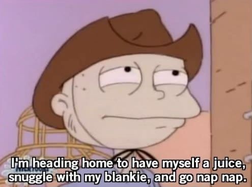 Rugrats Tommy Juice Blankie Nap