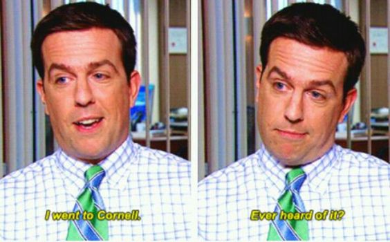 Andy Bernard NBC the office cornell