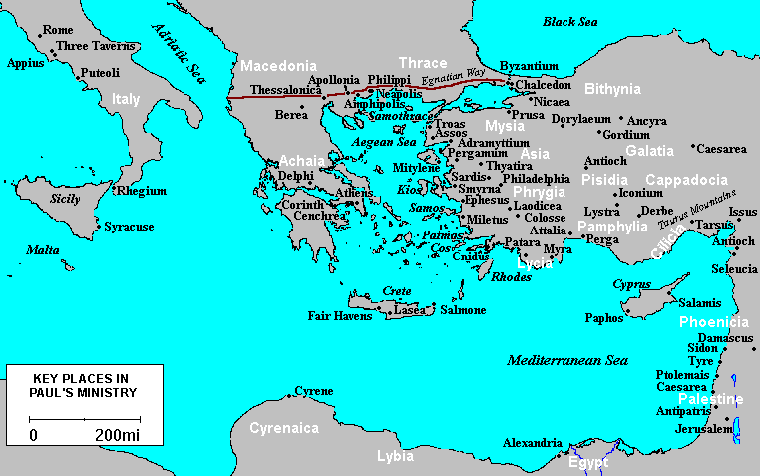 bible map eastern med