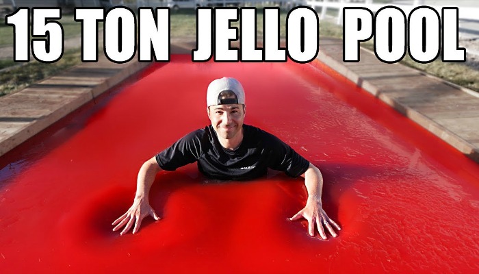 jello pool mark rober