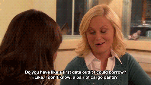 Leslie Knope parks and rec cargo pant