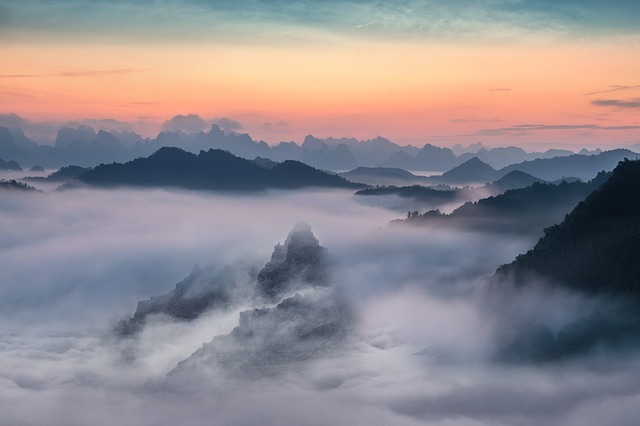 mountain fog
