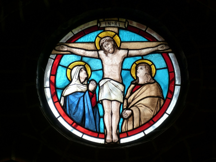 suffering christ grief cross inri