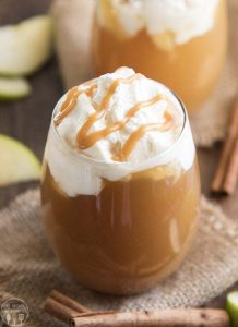 caramel apple spice drink