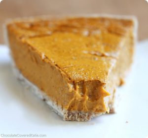 healthy pumpkin pie