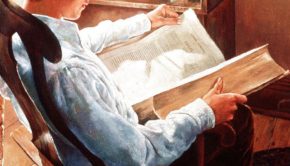 Joseph Smith reading the Book of James