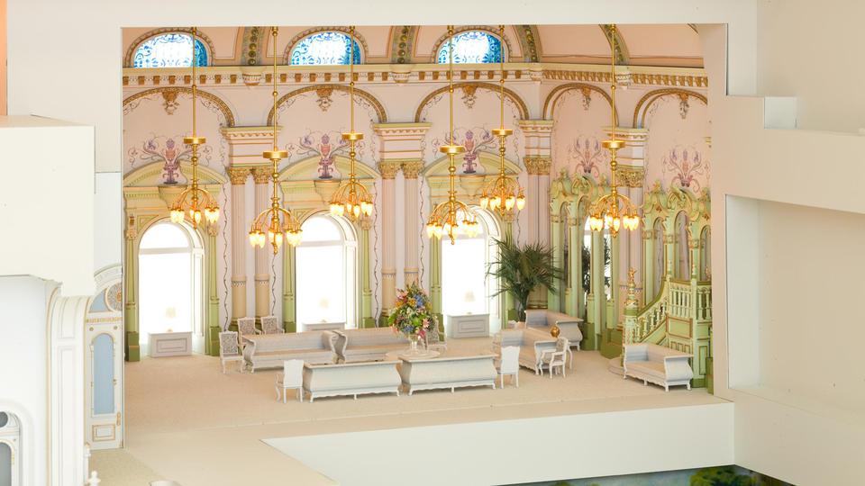 model of celestial room Salt Lake Mormon Temple