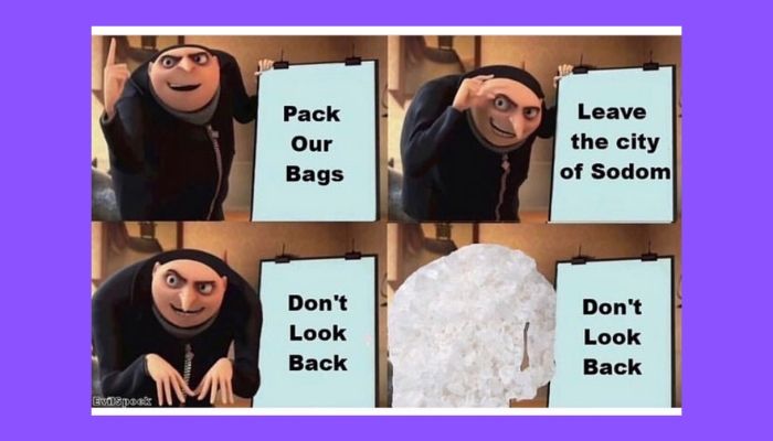 Gru Meme About Leaving the City of Sodom | 24 Hilarious Scripture Memes That You Need in Your Life | Third Hour | Scripture Memes | Bible Verse Memes | Funny Bible Verses