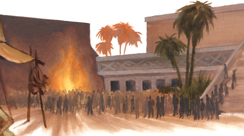 Book of Mormon fire Ammonihah