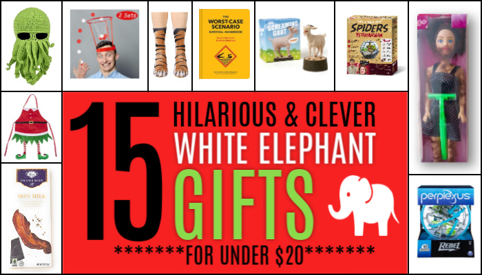 15 Hilarious and Clever White Elephant Gifts for Under $20