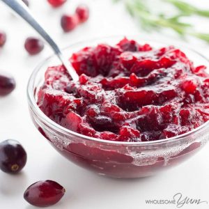 healthy cranberry sauce