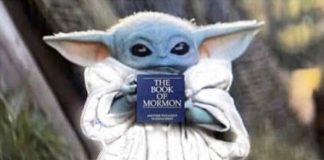 Baby Yoda from the Mandalorian