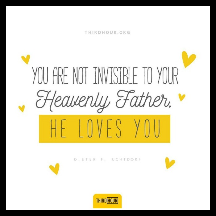 Elder Uchtdorf Quote Graphic | Valentine’s Day is Complete With Scriptures About God’s Love | Third Hour | Scriptures on Valentine's Day | Bible Verses for Valentine's Day