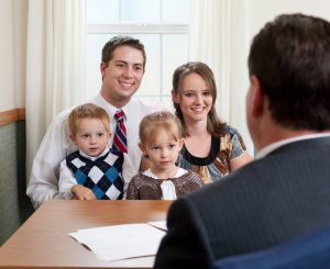 family meeting with the bishop in a new ward