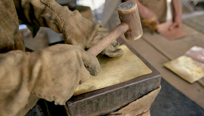 engraving gold plates