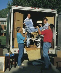 people helping a new ward member move