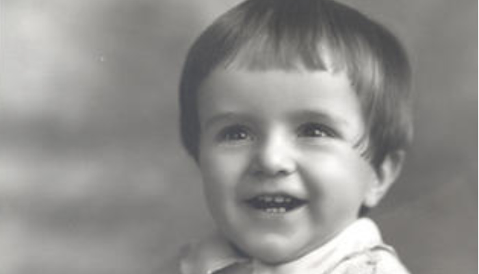 baby picture of elder m. russell ballard