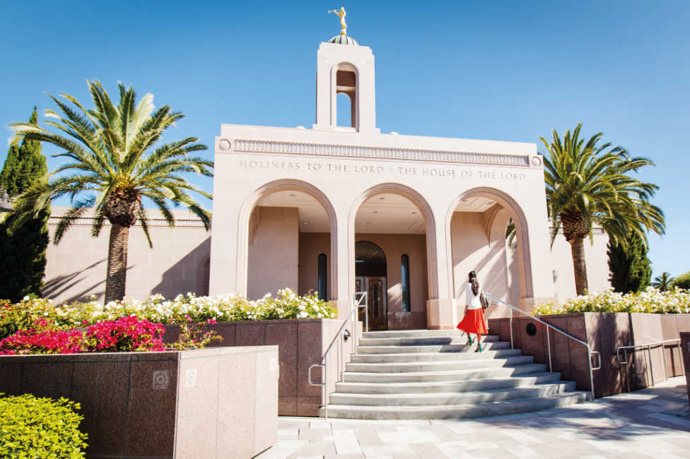 Woman Entering Newport California Beach Temple | What’s a Prayer Roll and Why Does It Matter? | Third Hour | Temple Prayer Roll | LDS Prayer Roll Temple | LDS Prayer Roll List