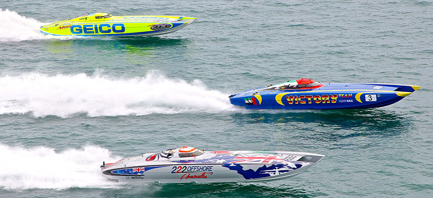 Boat Racing Dubai River