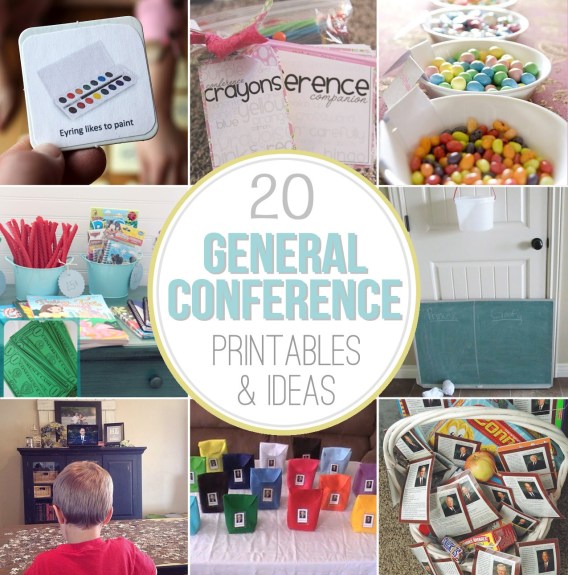 FREE Conference Printables and Activities for Your Family Third Hour