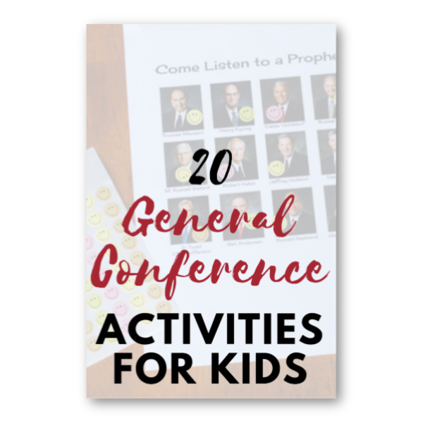general conference activities for kids