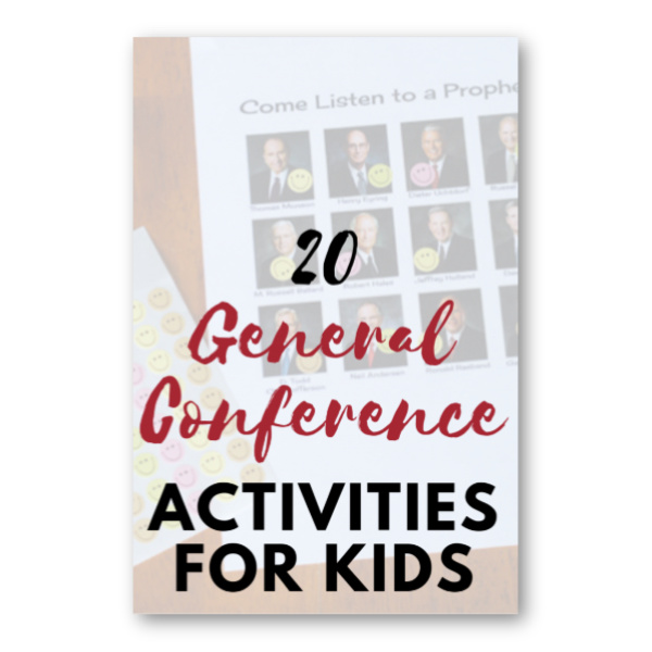 FREE Conference Printables and Activities for Your Family Third Hour